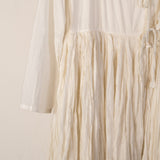 SATAYAM white wrap dress
