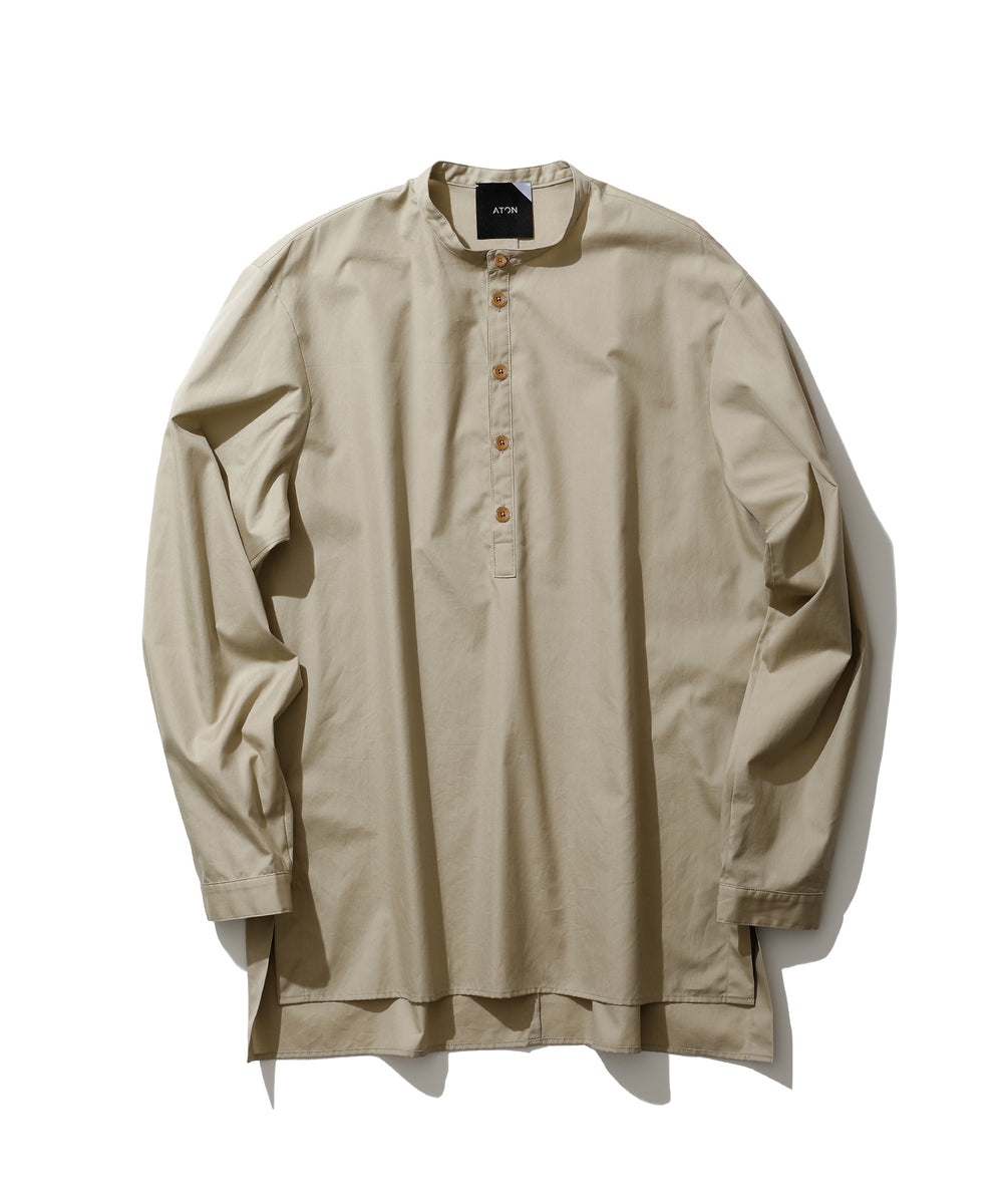 GIZA BROAD BAND COLLAR SHIRT – NON FLAG