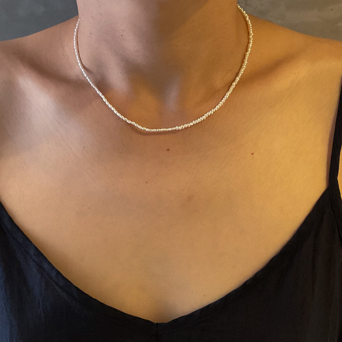 専用美品＜Rieuk（リューク）＞White Keshi Pearl ネックレス Rieuk White Keshi Pearl Necklace – NON FLAG