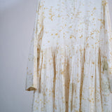 SATAYAM Marigold ecodyed dress