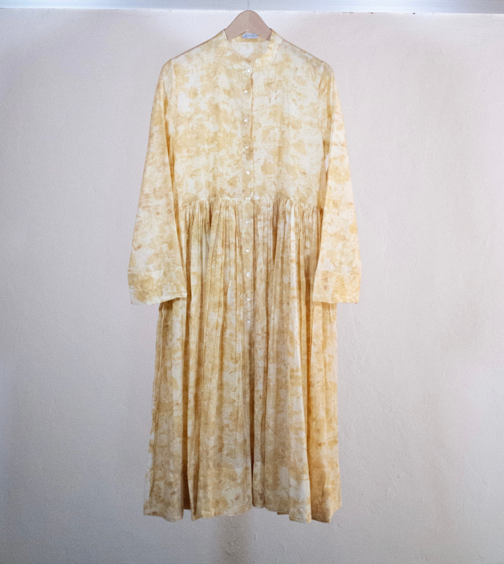 SATAYAM Marigold Ecodyed Dress