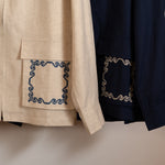 ADISH Barwaz Linen Jacket Off White