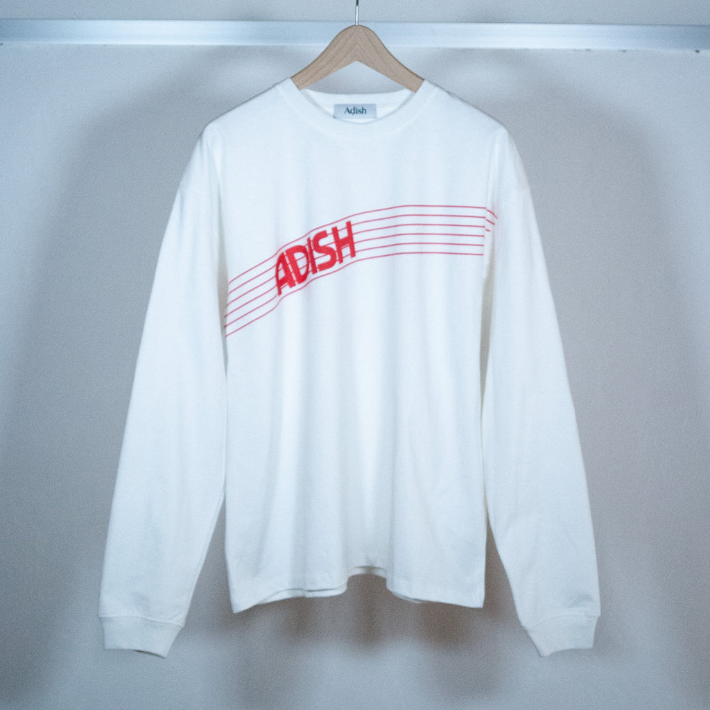 ADISH Zahara Printed Logo Long Sleeve Shirt
