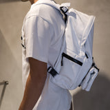 NonFlag Leather BackPack White