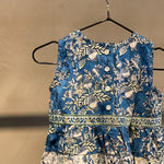 ANOKHI Blue Flower Dress