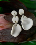 Uvel ceramique Petal earrings