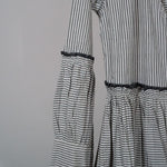 SATAYAM Stripe Wrap Dress