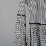 SATAYAM Stripe Wrap Dress