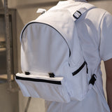 NonFlag Leather BackPack White