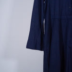SATAYAM Navy Cotton Dress